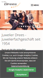 Mobile Screenshot of juwelierdrees.de